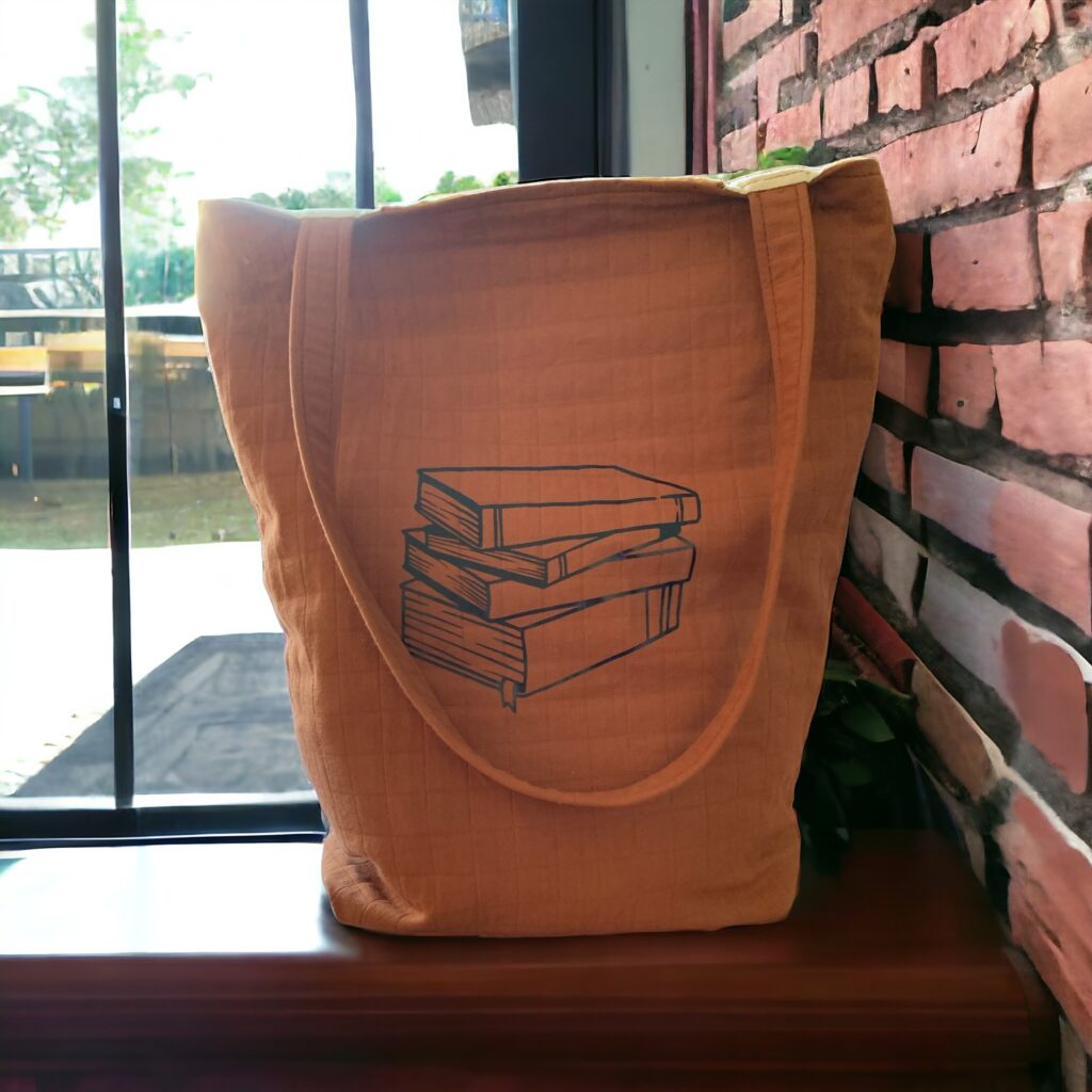 Sac fourre-tout bibliothèque