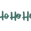 Fichier de broderie Noël Ho ho ho ! – Image 3