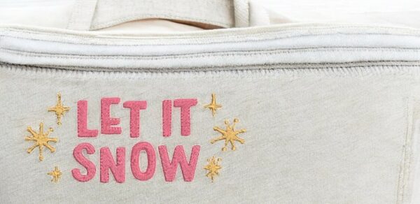 Fichier de broderie Noël Let it snow – Image 2